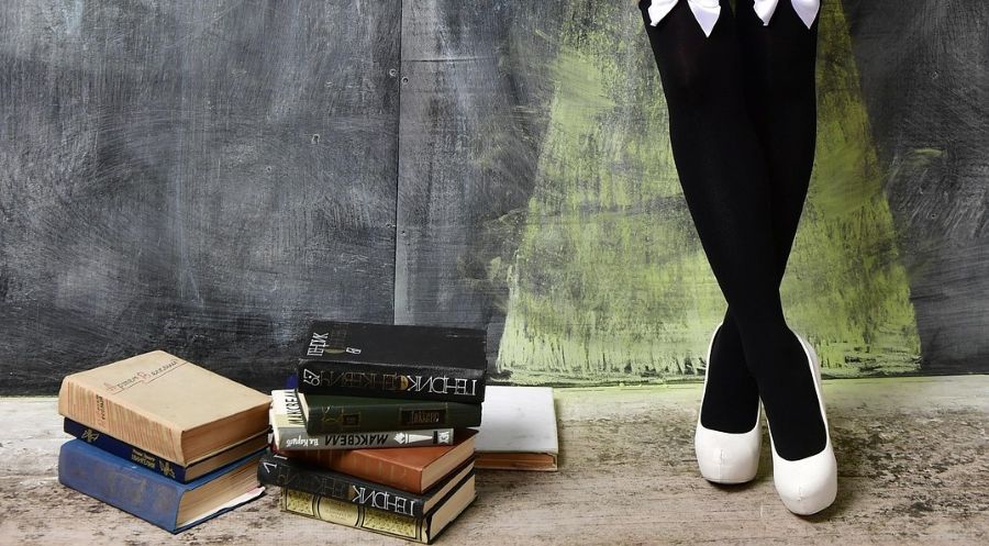 Lolita von Vladimir Nabokov bietet einen faszinierenden Blick in die Abgründe des menschlichen Verhaltens. Bild: studies-4512786_1920_Victoria auf Pixabay_klein