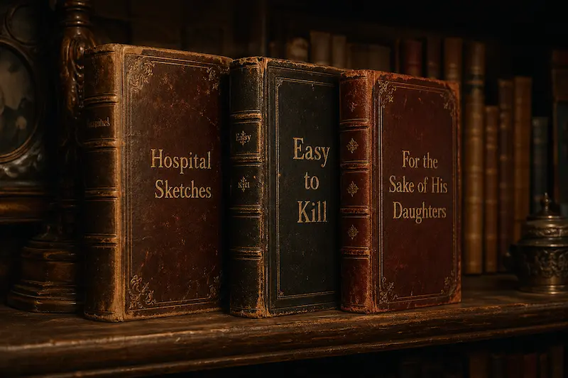 Kimiko nutzt drei Bücher aus der Bibliothek zur Kommunikation mit A-Train, um MM zu retten